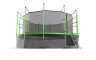 Батут EVO JUMP Internal 16ft с внутренней сеткой и лестницей, диаметр 16ft + нижняя сеть