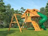 Деревянная детская площадка для дачи "Крепость Deluxe" 2